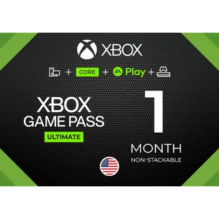 [1 MONTH] XBOX GAMEPASS ULTIMATE (US)