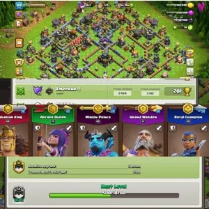 Clash of Clans Th17+Learership clan level 13