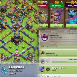 Clash of Clans:ID+Clan
