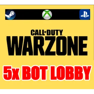 warzone bot lobby