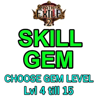 1x Uncut skill gem