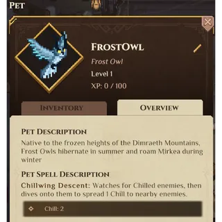 Dimraeth - FrostOwl Pet
