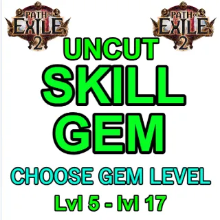 2x Skill Gem - Path of exile 2