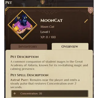 Dimraeth - MoonCat Pet