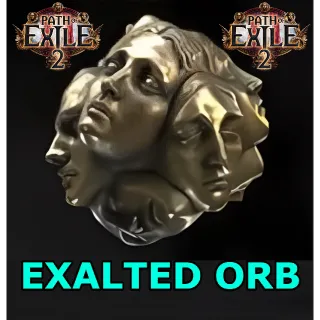 100x exalted orb - path of exile 2