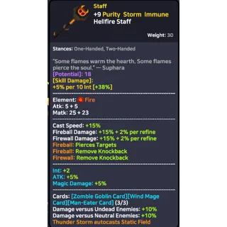 SpiritVale - Staff +9 Purity Storm