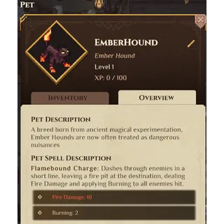 Dimraeth - EmberHound Pet