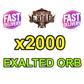 x2000 Exalted orb