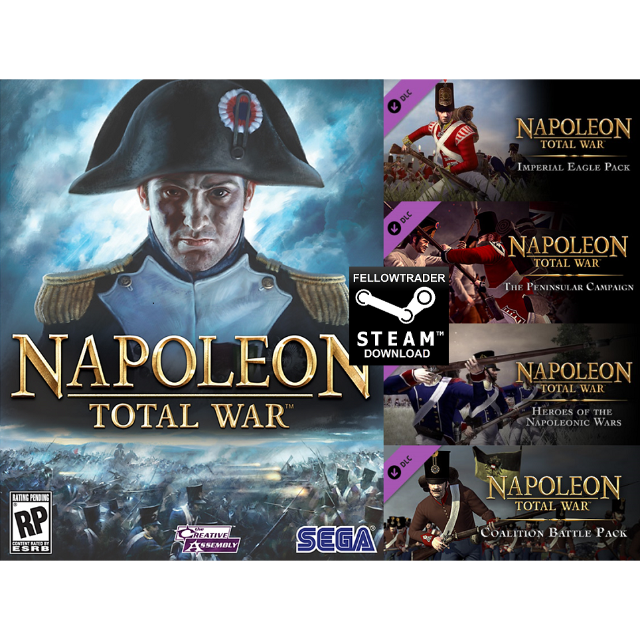 Total War Napoleon Definitive Edition Steam Pc Mac Instant Delivery Steam Games Gameflip