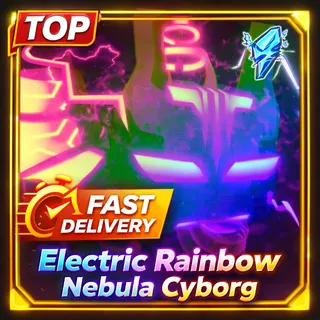 Electric Rainbow Nebula Cyborg | TS