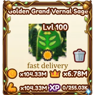 GOLDEN GRAND VERNAL SAGE | SECRET