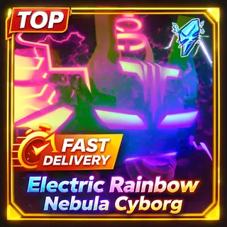 Electric Rainbow Nebula Cyborg | TS