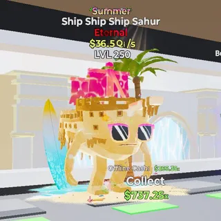 Ship Sahur Summer Max