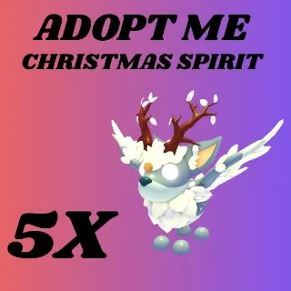 CHRISTMAS SPIRIT 5X - Adopt Me