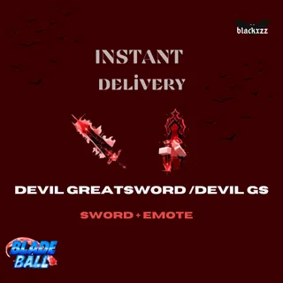 devil greatsword/devil gs set