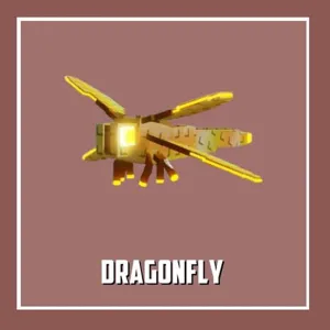 Golden dragonfly
