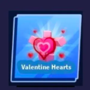 valentine hearts emote