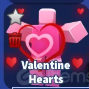 valentine hearts emote