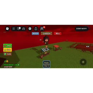 Reaper grow a garden new pet halloween