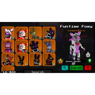 One Glitched legendary five nights hunted you choose which one