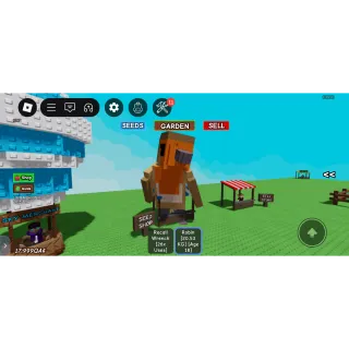 Huge robin grow a garden 