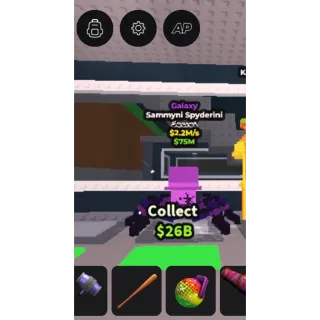 Galaxy Sammyni spyderini steal a brainrot secret 