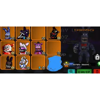 One glitched legendary Five nights hunted you choose