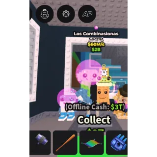 Los combinasionas bubblegum steal a brainrot 