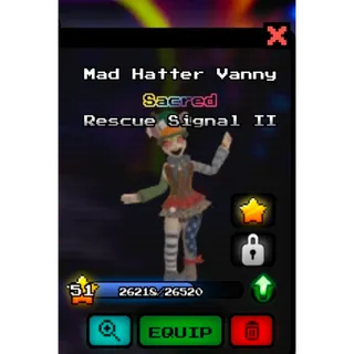 Mad hatter vanny five nights hunted fnaf roblox