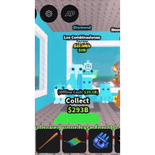 Los combinasionas steal a brainrot diamond