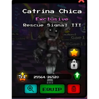 Catarina chica exclusive skin five nights hunted