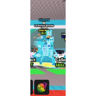 Diamond la Extinct grande steal a brainrot