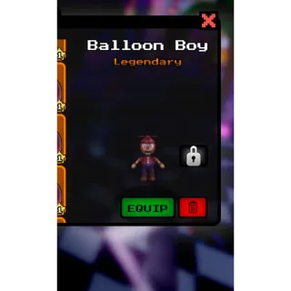 Five Nights hunted companion balloon boy