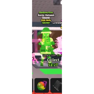 Santa hotspot radioactive steal a brainrot 