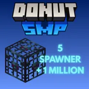 Donut SMP – 5 Skeleton Spawners + 1M Money (Fast Delivery)
