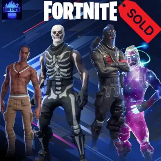 FORTNITE (ALL PLATFORMS) ⭐️ [100-200  skins] ✅ Full access ✅