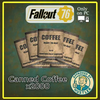 canned coffee x2000 PC