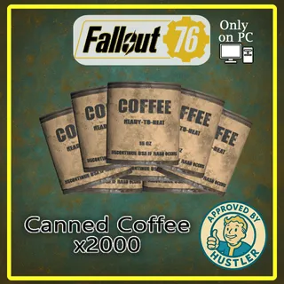 canned coffee x2000 PC