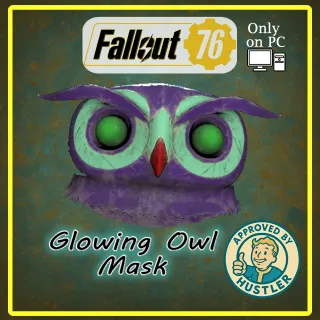 Glowing Owl Mask Fasnacht 2025 new