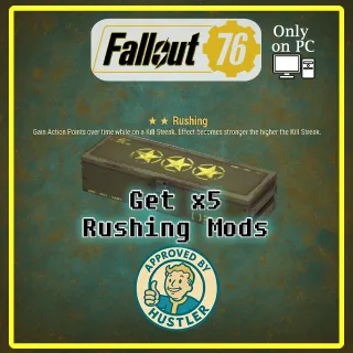 x5 New Rushing mods
