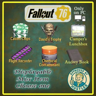 Collectable Misc Items 2 Pick one