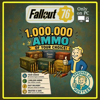 1.000.000 AMMO OF YOUR CHOICE 