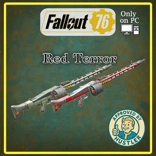 Super LMG Red Terror gun + ammo