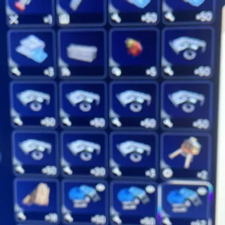 100 metal parts