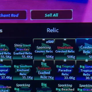 100 Cosmic relics