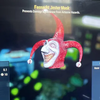 Fasnacht jester mask
