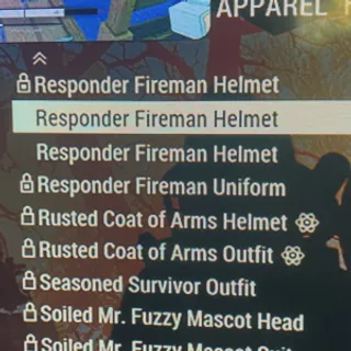 Responder fireman Helmet