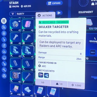 Skulker targeter