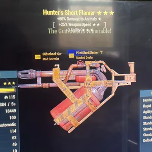 Hunters Short flamer