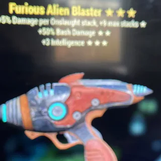Furious Alien blaster